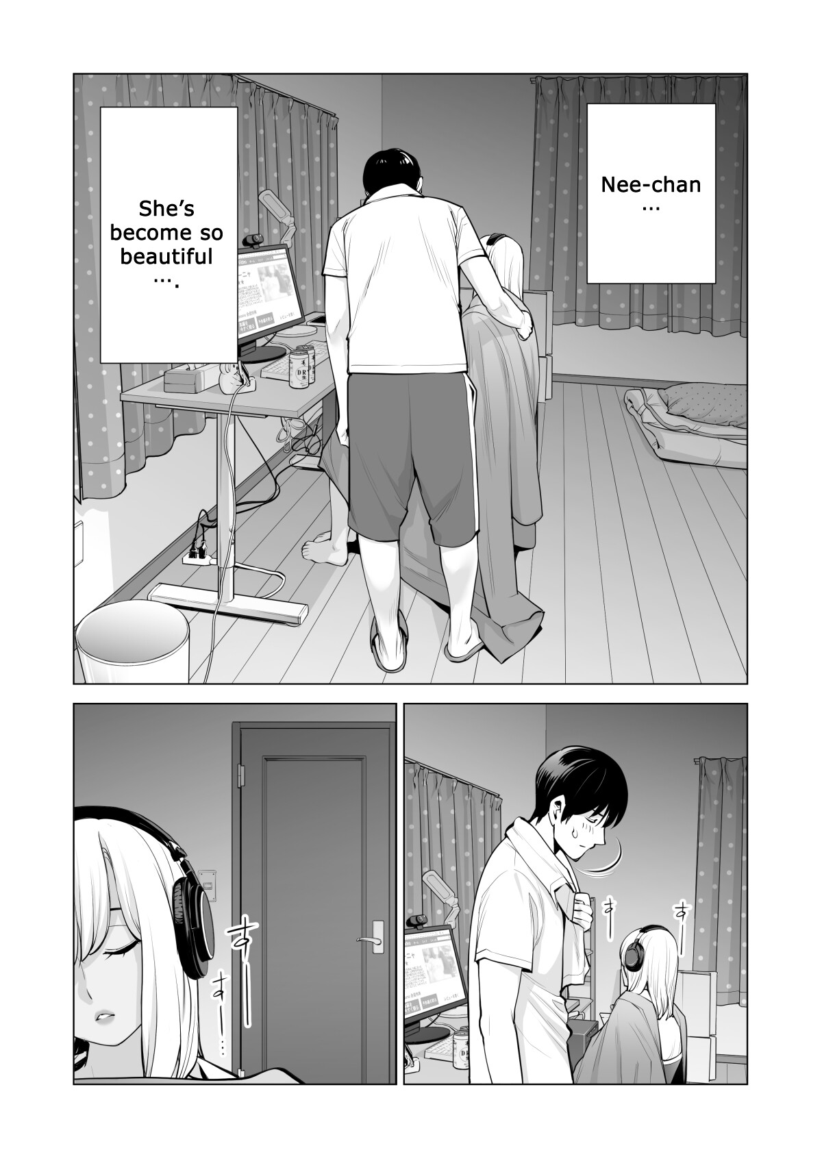 Hentai Manga Comic-Nureane ~Summer night having sex with my divorced sister~-Read-37